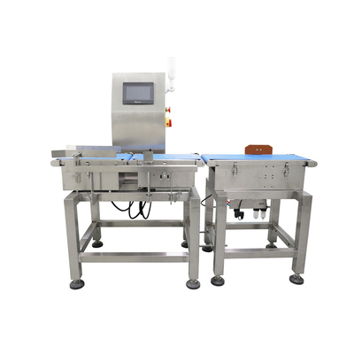 Packing Lines Automatic Check Weigher For Vial With Reject System Check Weigher For Fesh Chicken Metal Detector Food