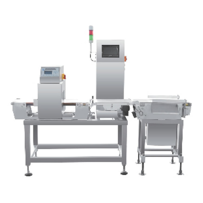 υψηλός - ποιοτικό Checkweigher σύστημα ανοικτής γραμμής ανιχνευτών μετάλλων για τη βιομηχανία και τα τρόφιμα